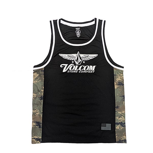 VOLCOM タンクトップ ボルコム メンズ LUDSTONE TANK（BLACK） | THE ITAYA