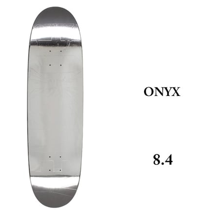 HOCKEY SKATEBOARDS DECK デッキ 8.4インチ シルバー　HOCKEY ONYX DECK