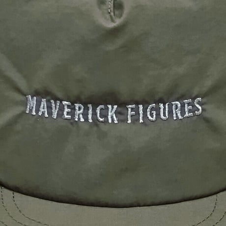 Maverick figures キャップ　Maverick figures SURF CAP （ARMY) ナイロンキャップ マーベリック フィギュアズ