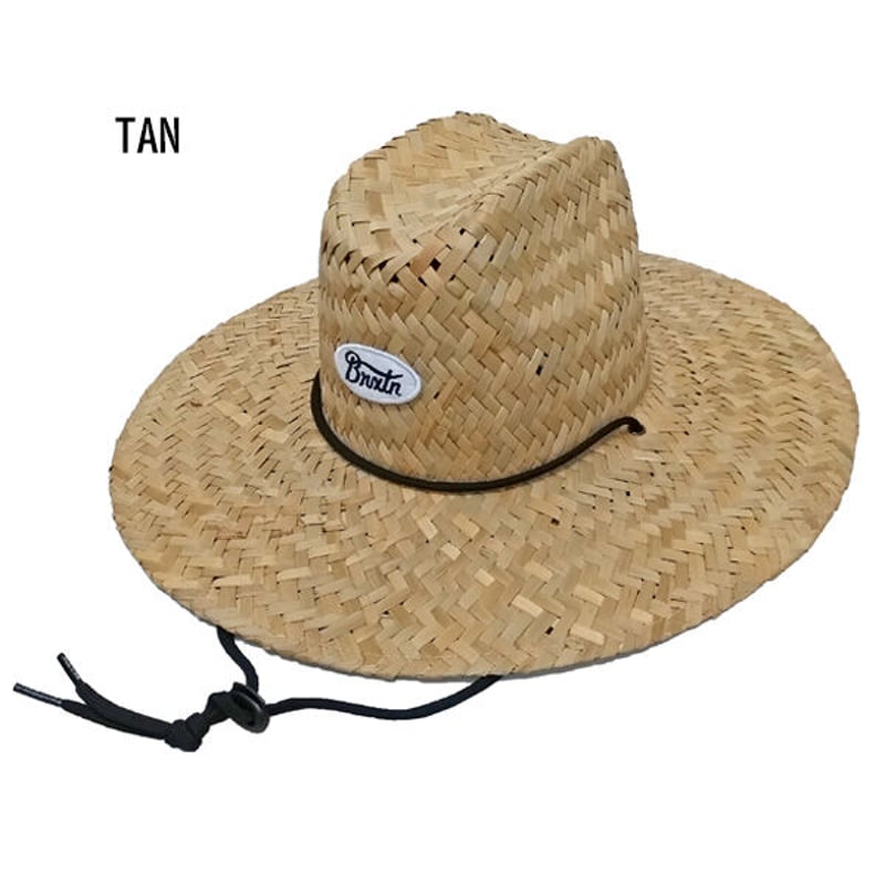 BRIXTON ハット BRIXTON PARSONS SUN HAT (TAN DEEP B...