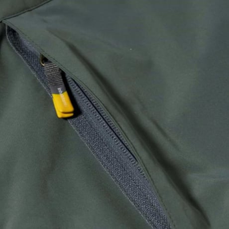 SALE スノージャケット スノーボードウエア インハビタント inhabitant VINTAGE ANORACK PULLOVER JACKET （グリーン　ベージュ）