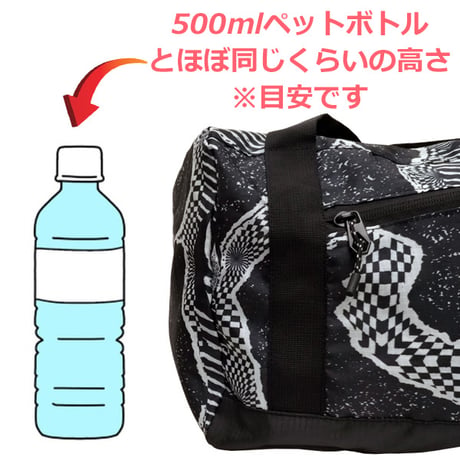 VOLCOM パッカブル ダッフル バッグ ボルコム　PACKABLE DUFFEL （BLACK WHITE）