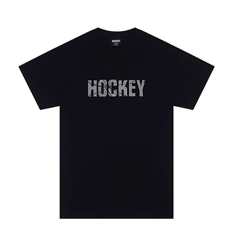 HOCKEY Tシャツ 半袖 SKATEBOARDS ホッケー 黒 SHATTER REFLE