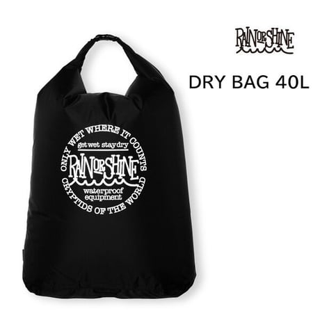 22-23 ドライバッグ レインオアシャイン RAIN OR SHINE DRY BAG  (BLACK / 40L)