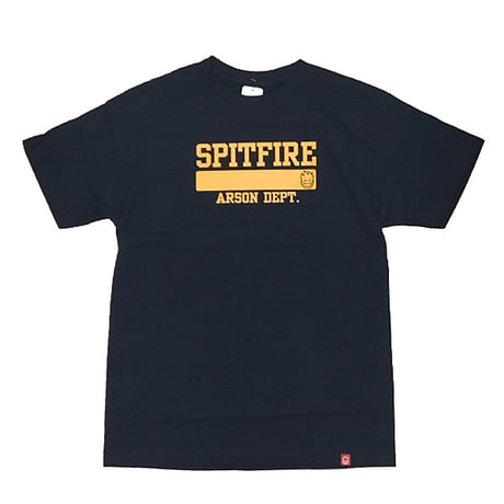 SPITFIRE WHEELS Tシャツ 半袖 スピットファイア ネイビー　ARSON DEPT. S/S TEE（NAVY）
