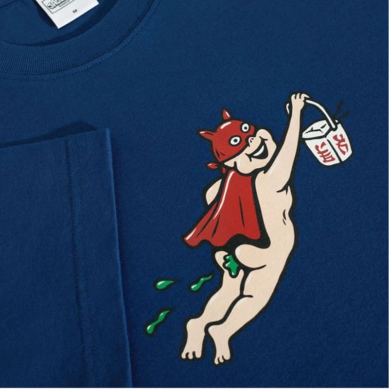 POLAR SKATE CO Tシャツ 半袖 ブルー ポーラー メンズ TAKE AWAY