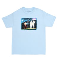 QUASI Tシャツ 半袖  青 クワジ クワージー クアジ　QUASI SKATEBOARDS Cosmo Tee （Powder Blue)