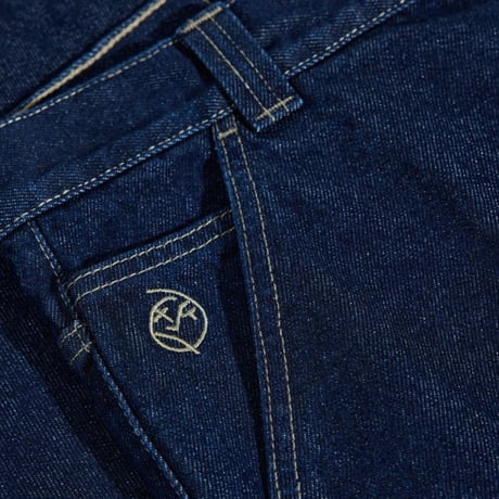 POLAR SKATE CO BIG BOY ポーラー ビッグボーイ パンツ ネイビー　POLAR SKATEBOARD BIG BOY WORK PANTS （ONE WASH）