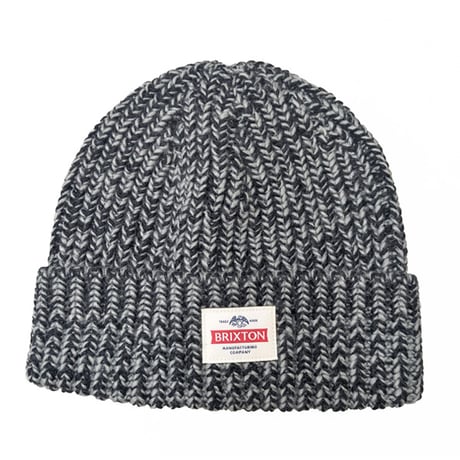 BRIXTON ビーニー ブリクストン ニット帽　BRIXTON ALTERED THREADS BEANIE（BLACK/GREY）