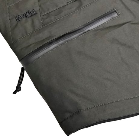24-25 スノージャケット スノーボードウェア メンズ レディース グリーンクロージング GREEN CLOTHING OGA JACKET  (SUMIKURO / BLACK)