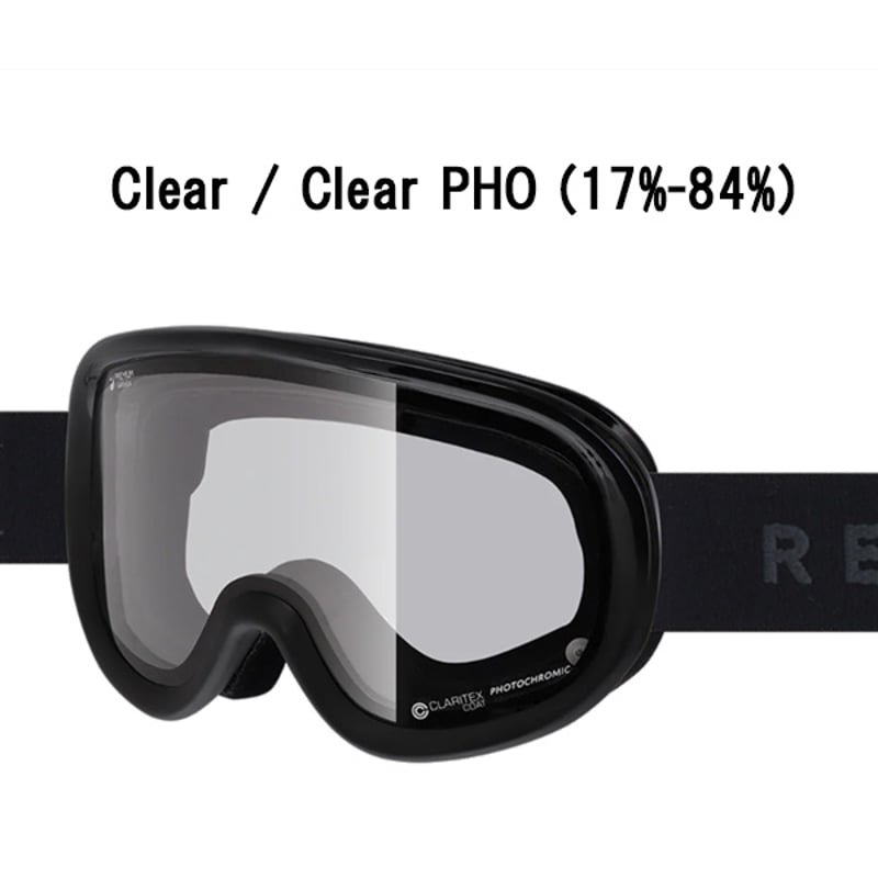 25-26 ゴーグル リボルト スノーボード SUPER LIGHT FRAME Black