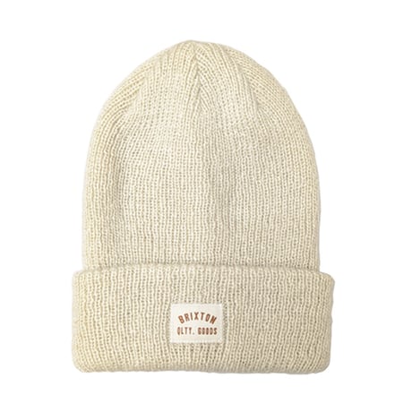 BRIXTON ビーニー ブリクストン ニット帽　BRIXTON WOODBURN W TALL BRUSHED BEANIE （WHITECAP）