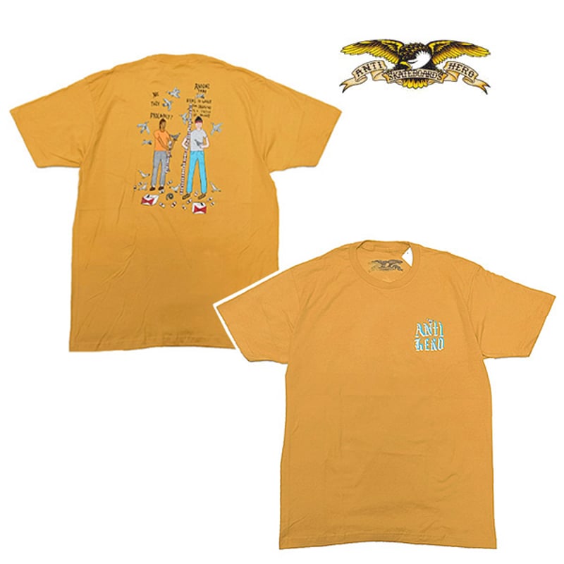 スケートボード ANTI HERO - BASIC PIGEON TEE ANTIHERO SKATEBOARDS Tシャツ アンタイヒーロー 半袖 PIGEON LI