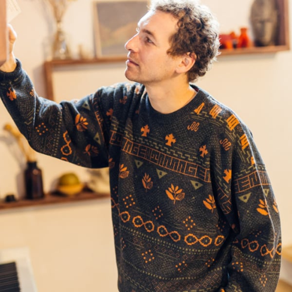 MAGENTA ニット セーター マジェンタ MAGENTA SKATEBOARDS AZTE