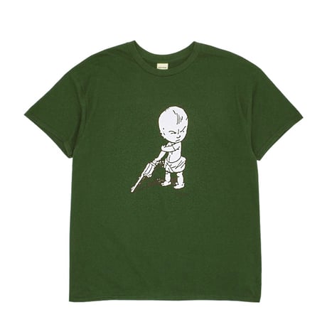 FUCKING AWESOME ファッキンオーサム Tシャツ 半袖 グリーン　FUCKINGAWESOME Gun Baby Tee（Forest Green）