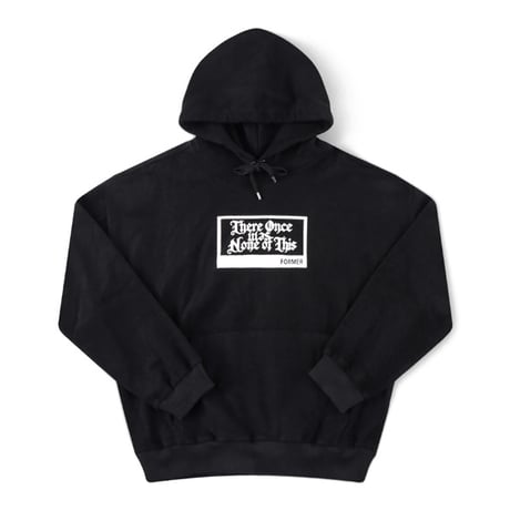 FORMER パーカー 黒 フォーマー　FORMER  REALIZATION HOOD （BLACK）
