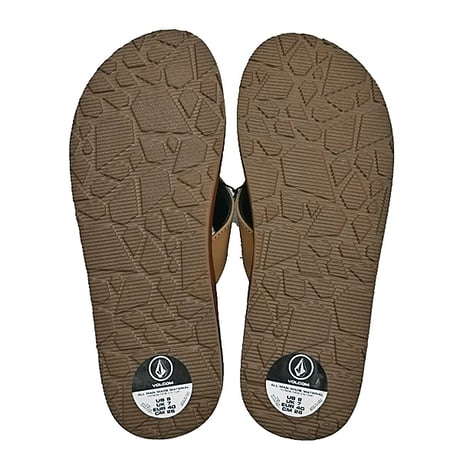 SALE VOLCOM ボルコム サンダル ビーチサンダル ビーサン　Victor Sandals （Brown Khaki）