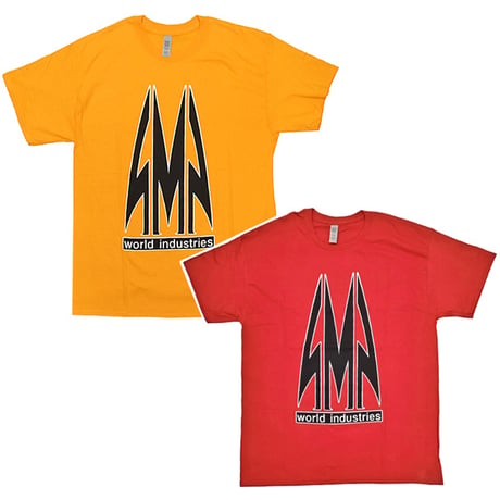 Tシャツ ディアースケーティング DEAR, EVIL LOGO TEE （GOLD　RED） 半袖 Tシャツ