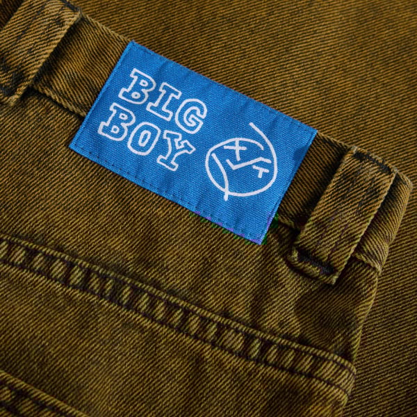 polar bigboy イエローブラック　ビックボーイ POLAR BIG BOY JEANS / YELLOW BLACK (ポーラー ビッグボーイ/デニム