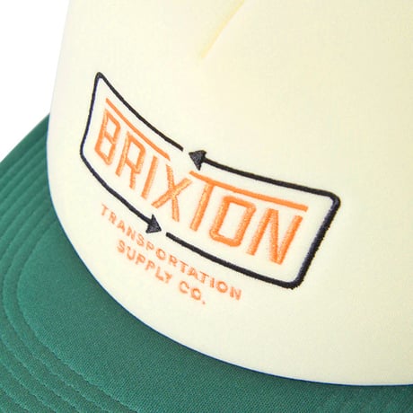 BRIXTON キャップ ブリクストン メッシュキャップ CAP グリーンｘクリーム　BRIXTON CALDWELL NP HP TRUCKER HAT （PRIMAL GREEN）