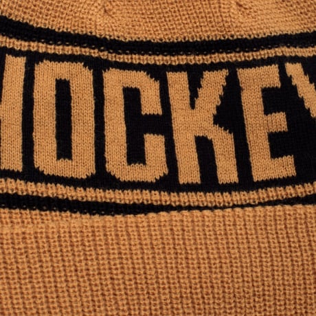 SALE HOCKEY ビーニー SKATEBOARDS ホッケー　HOCKEY STRIPE BEANIE （MUSTARD　BLUE）