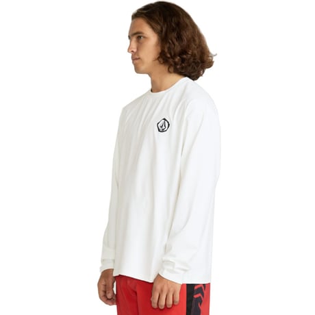 VOLCOM ラッシュガード ボルコム　Men's Wavvyyy Surf Long Sleeve Thrashguard （ White）