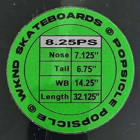 WKND SKATEBOARDS DECK ウィークエンド デッキ　8.25インチ FILIP ALMQVIST JESUS FREAK