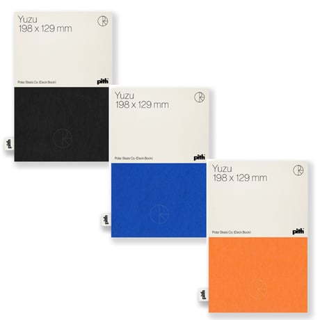 POLAR SKATE CO 本 ポーラー　PITH® | YUZU | POLAR SKATE CO. DECK BOOK （BLACK BLUE ORANGE）