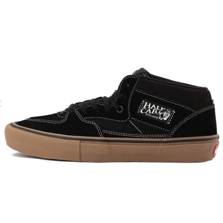 VANS スケートハーフキャブ バンズ スニーカー 黒　SKATEBOARDING SKATE HALF CAB (BLACK/GUM/WHIT）VN0A5FCDB9K