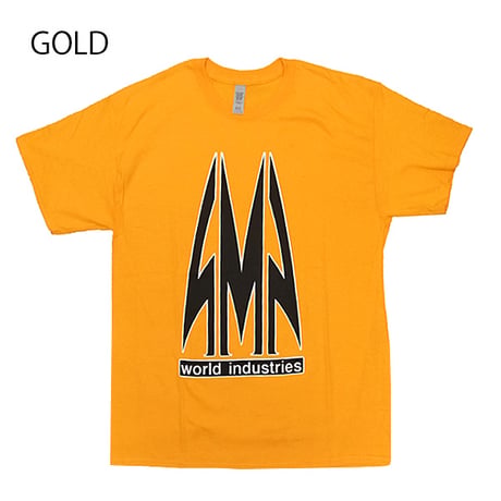Tシャツ ディアースケーティング DEAR, EVIL LOGO TEE （GOLD　RED） 半袖 Tシャツ