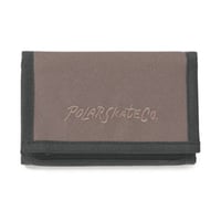 SALE POLAR SKATE CO 財布 ポーラー　SURF LOGO  KEY WALLET （GREY BROWN）