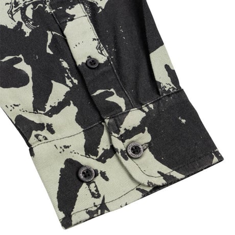 SALE WELCOME SKATEBOARDS シャツ ウェルカム 長袖　DIVER LONG SLEEVE RAYON SHIRT （SAGE）