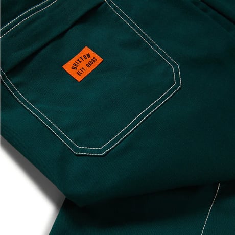 BRIXTON バギーフィットパンツ パンツ ブリクストン グリーン　BAGGY SKATE PANT (DEEP EMERALD)