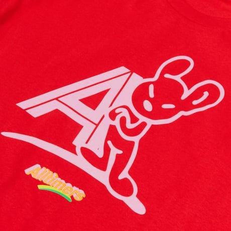 SALE ALLTIMERS Tシャツ オールタイマーズ メンズ 半袖 赤　Mad Rabbit （Red）