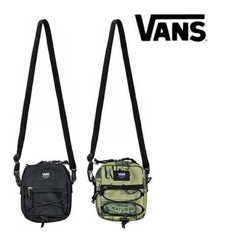 VANS バッグ 　VANS  BAIL SHOULDER BAG （BLACK　WINTER） バンズ ショルダーバッグ ショルダーポーチ