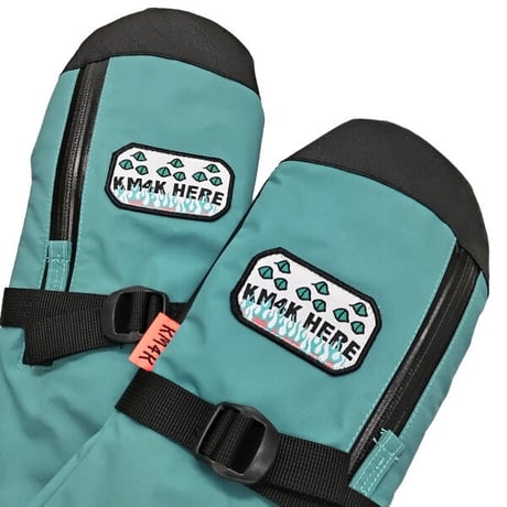 KM4K グローブ ミトン　KM4K GLOVE 7  （CLASSIC RED　TEAL　LIME） スノーグローブ メンズ レディース カモシカ