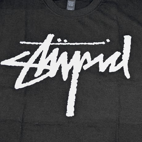 DEAR, STUPID TEE ディアースケーティング 半袖 Tシャツ （BLACK）