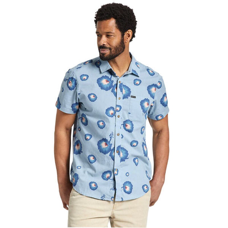 BRIXTON シャツ BRIXTON CHARTER PRINT S/S WVN SHIRT...