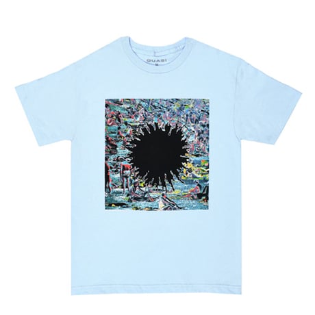 QUASI Tシャツ 半袖 青 クワジ クワージー クアジ　QUASI SKATEBOARDS Celestial Tee (Powder Blue)