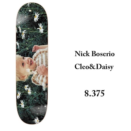 POLAR SKATE DECK 8.375インチ ポーラー デッキ　NICK BOSERIO CLEO & DAISY