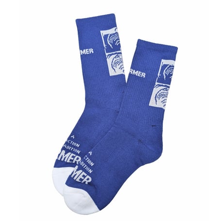 FORMER ソックス フォーマー ブルー メンズ  FORMER CRUX 2 SOCK（COBALT）
