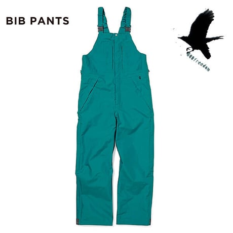 SALE 23-24 スノーパンツ スノーボードウェア メンズ レディース グリーンクロージング GREEN CLOTHING BIB PANTS  (PEACOCK)