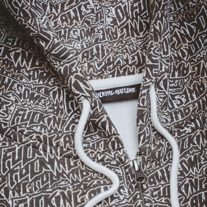 FUCKING AWESOME ファッキンオーサム ジップアップ フーディー パーカ