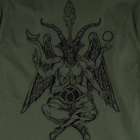SALE WELCOME SKATEBOARDS シャツ ウェルカム 半袖　ALTAR EMBROIDERED RIPSTOP WORK SHIRT (IVY） 半袖 ウェルカム