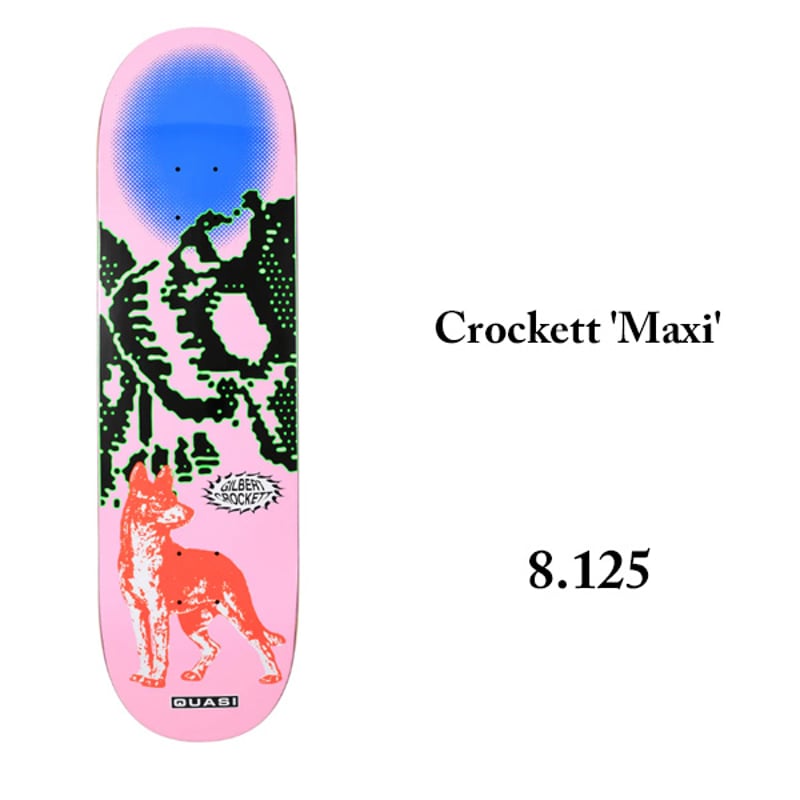 quasi クアジ デッキ 8.0 QUASI （クアジー）deck （デッキ）CROCKETT SALOON8.25inch