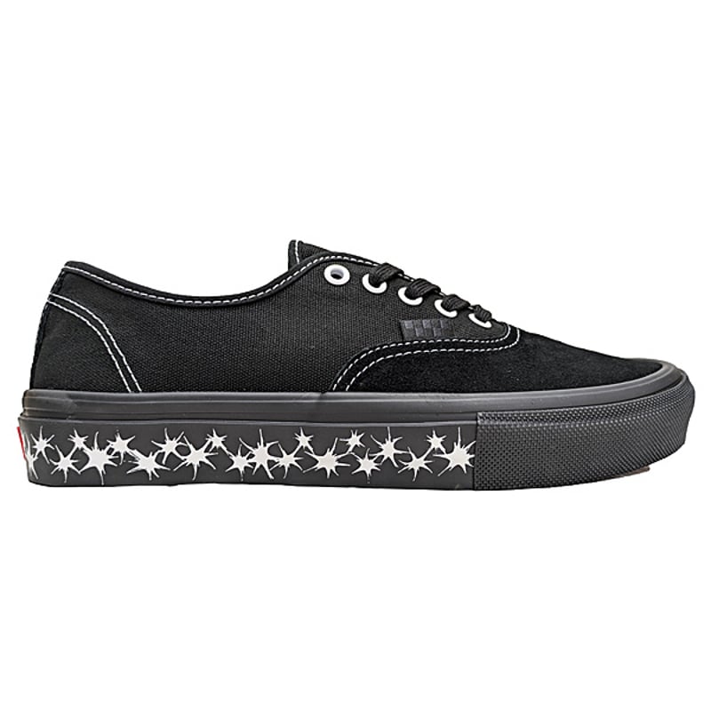 VANS スニーカー VANS SKATE AUTHENTIC （BLACK SPLATTE