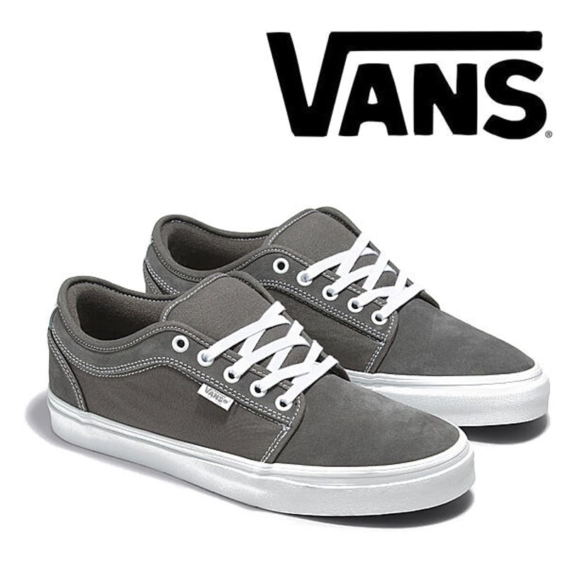 VANS スニーカー VANS SKATE CHUKKA LOW SHOES (PEWTER/...