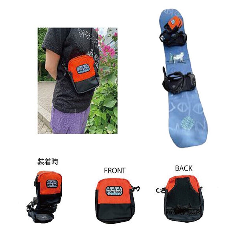 ハイバッグ カモシカ KM4K HIGH BAG (ORANGE ICE GRAY PURPL ハイバッグ カモシカ KM4K HIGH BAG (ORANGE ICE GRAY PURPL