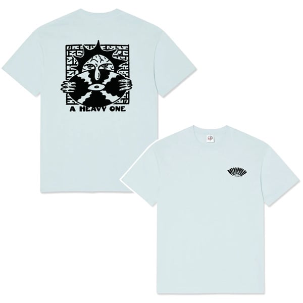 POLAR SKATE CO Tシャツ 半袖 ライトブルー ポーラー メンズ