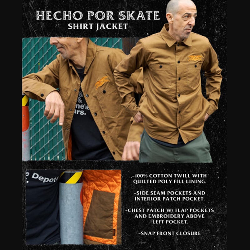 SALE ANTIHERO SKATEBOARDS ジャケット ブラウン アンタイヒーロー H